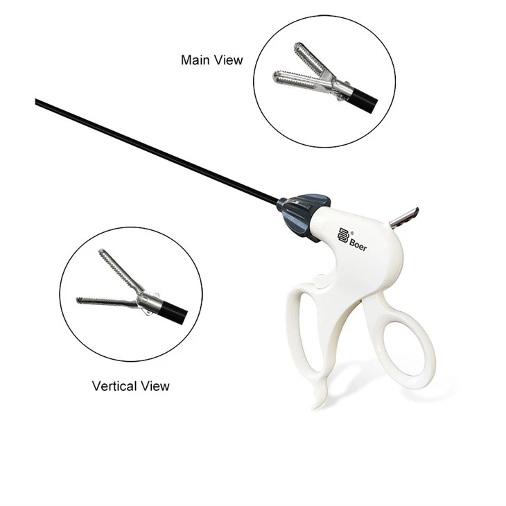 Disposable Laparoscopic Fenestrated Johan Graspers