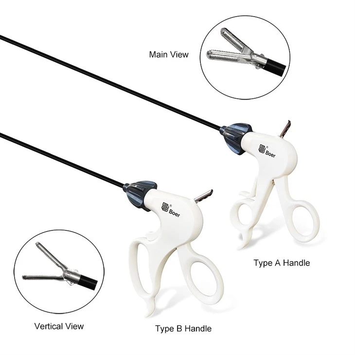 Disposable Laparoscopic Fenestrated Johan Graspers